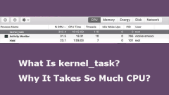 What Is kernel_task and Why It Takes So Much CPU?