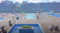 Waterpark Simulator How to Destroy Buildings
