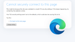 How To Fix the 'Can't Connect Securely to This Page” Error in Microsoft Edge