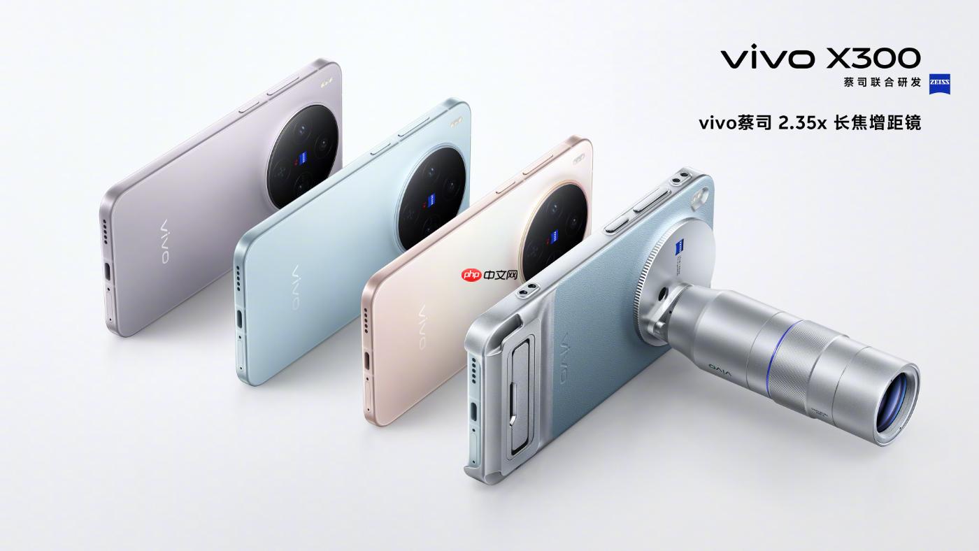 vivo X300全系支持X200 Ultra同款蔡司2.35x长焦增距镜