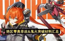 绝区零奥菲丝&鬼火突破材料汇总