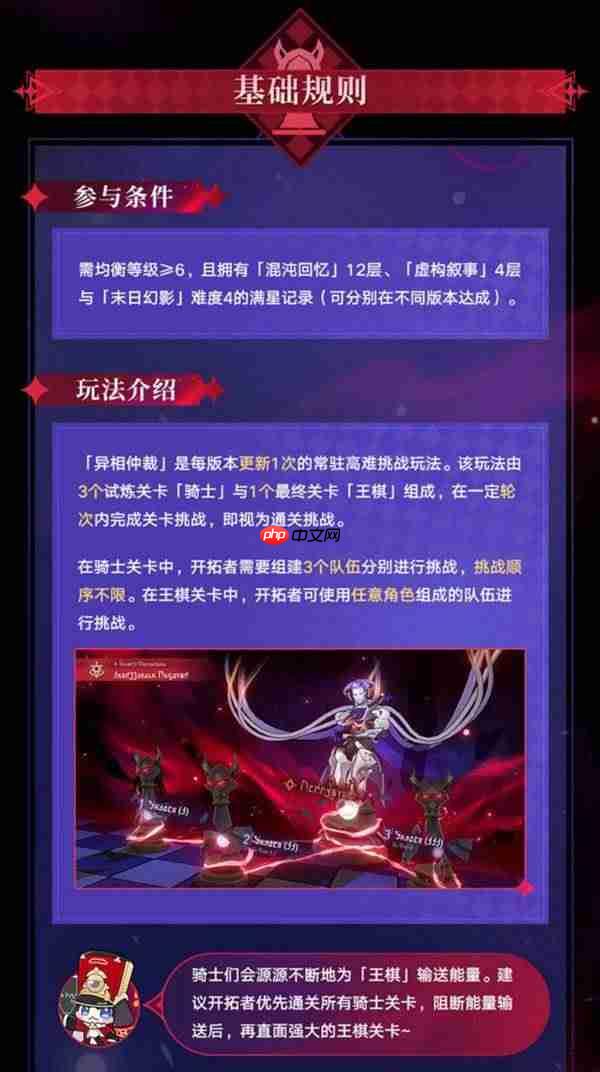 崩坏星穹铁道异相仲裁玩法介绍