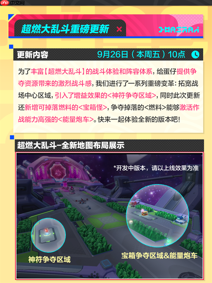 蛋仔派对超燃大乱斗迎重磅更新爆料!