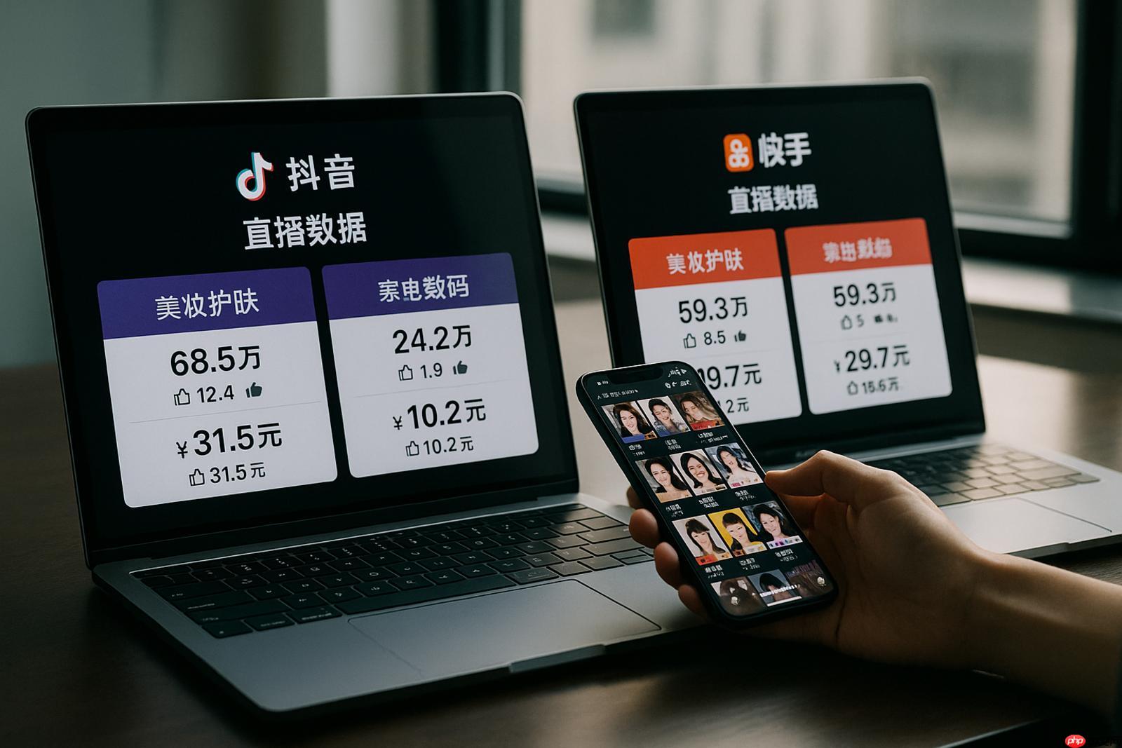 抖音和快手带货品类怎么选?平台主播表现全对比