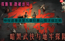 神探诡事录第九章狂暴山猫详细攻略