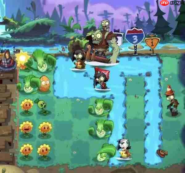 植物大战僵尸3水流机制介绍