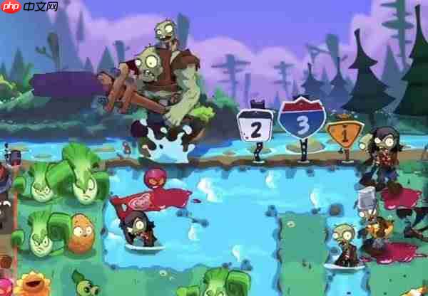 植物大战僵尸3水流机制介绍