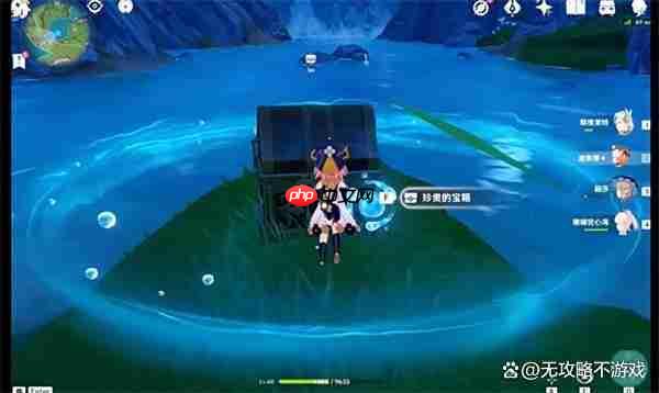 原神枫丹芒索斯山东瀑布下的宝箱解密指南