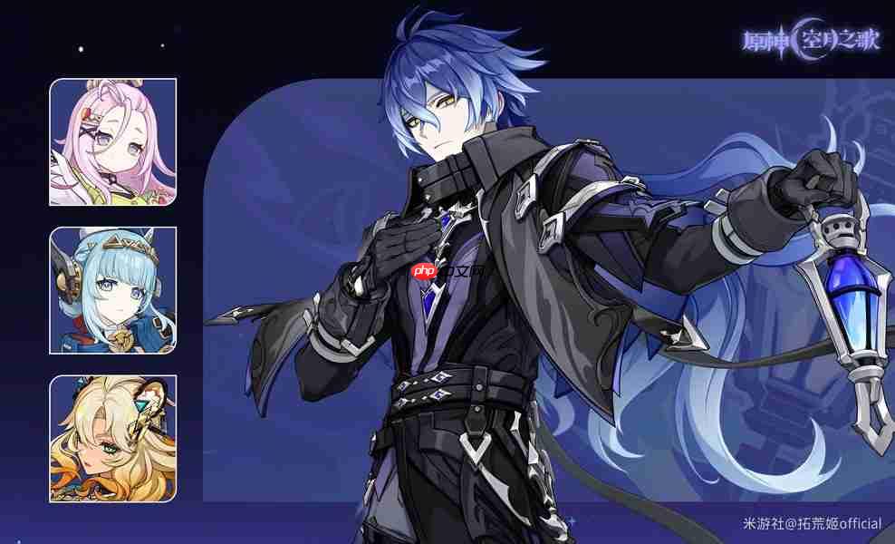 原神月之一版本月感电新战神菲林斯角色攻略