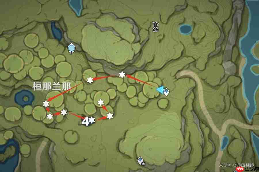 原神帕蒂沙兰全收集路线