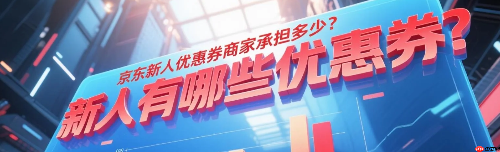 京东新人优惠券商家承担多少?新人有哪些优惠券?1分钟搞懂:京东商家为何愿为你买单?新人券使用全指南!