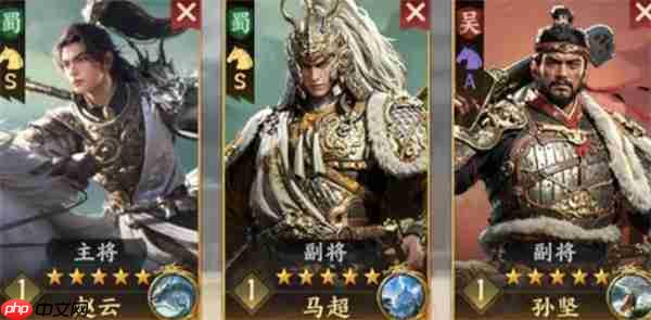 三国群英传策定九州阵容搭配推荐