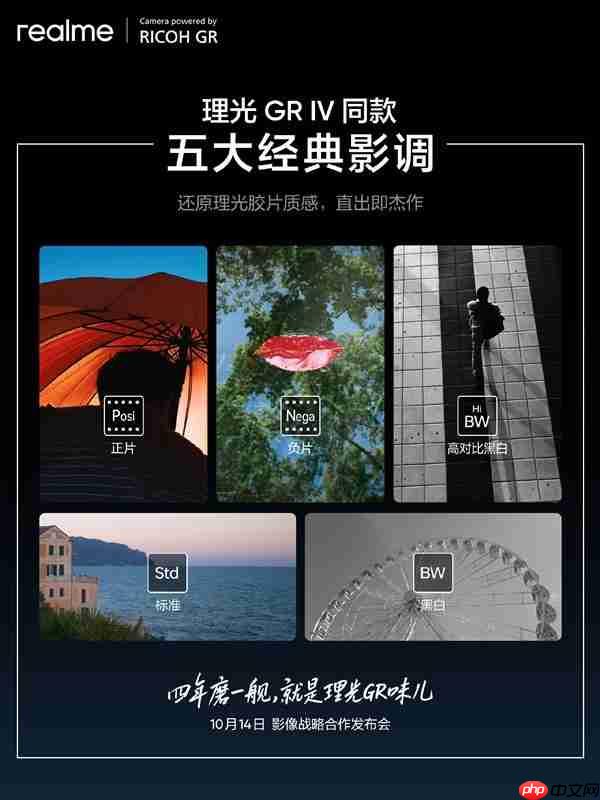 真我联名理光!复刻理光gr iv同款五大影调