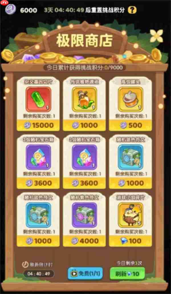 保卫向日葵全商店兑换优先级推荐