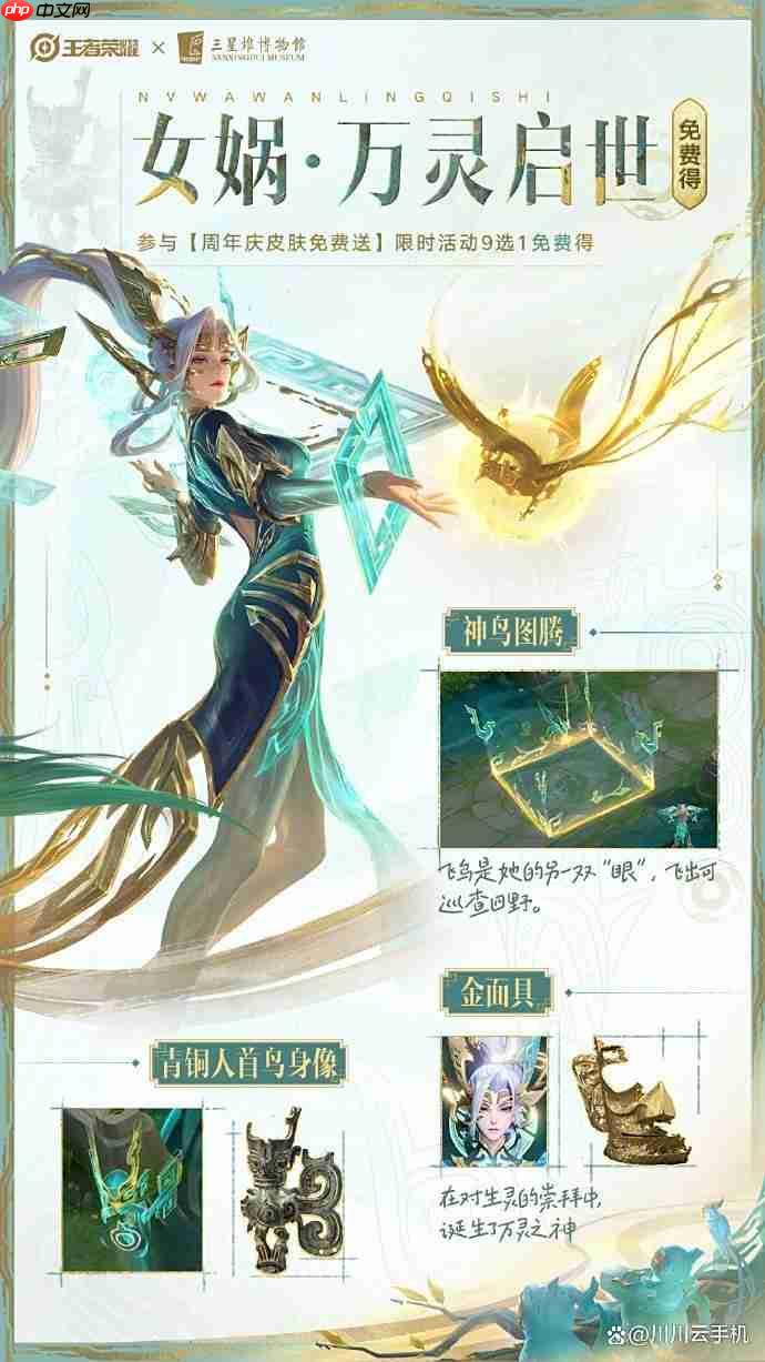 王者榮耀后羿女媧三星堆聯(lián)動皮膚入手建議
