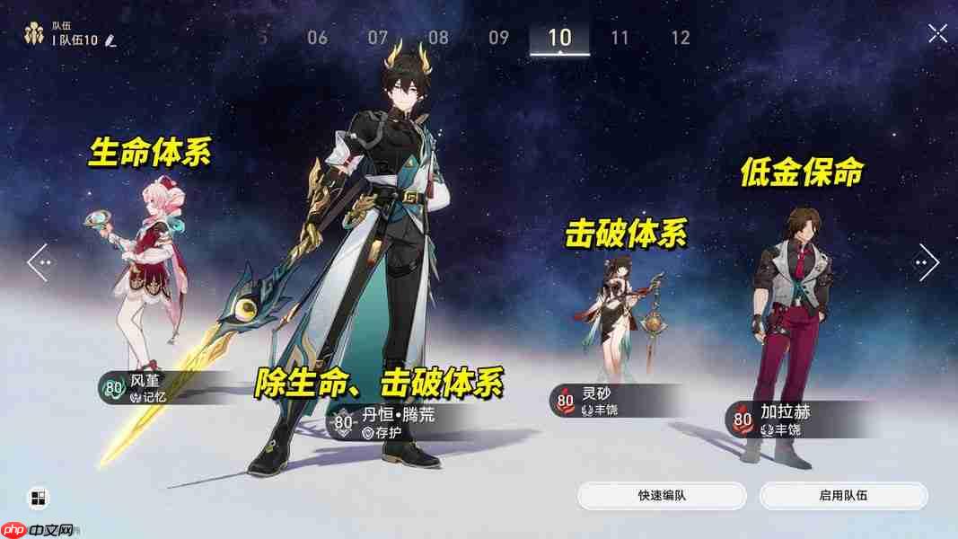 崩坏星穹铁道3.6丹恒腾荒光锥遗器配速配队星魂全解析