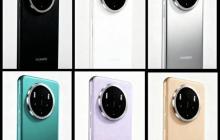 华为Mate 80系列渲染图曝光：6款配色+圆形模组