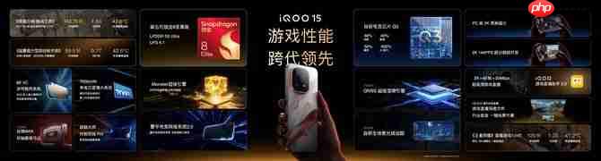“性能超长板,全面无短板” iQOO 15正式发布,售价4199元起