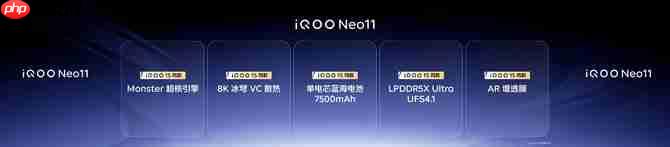 2K屏双芯游戏神机!“超神标准版”iQOO Neo11 起售价2599元