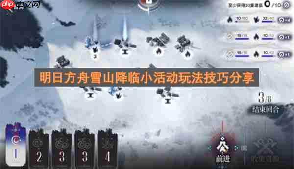 明日方舟雪山降临小活动玩法技巧分享