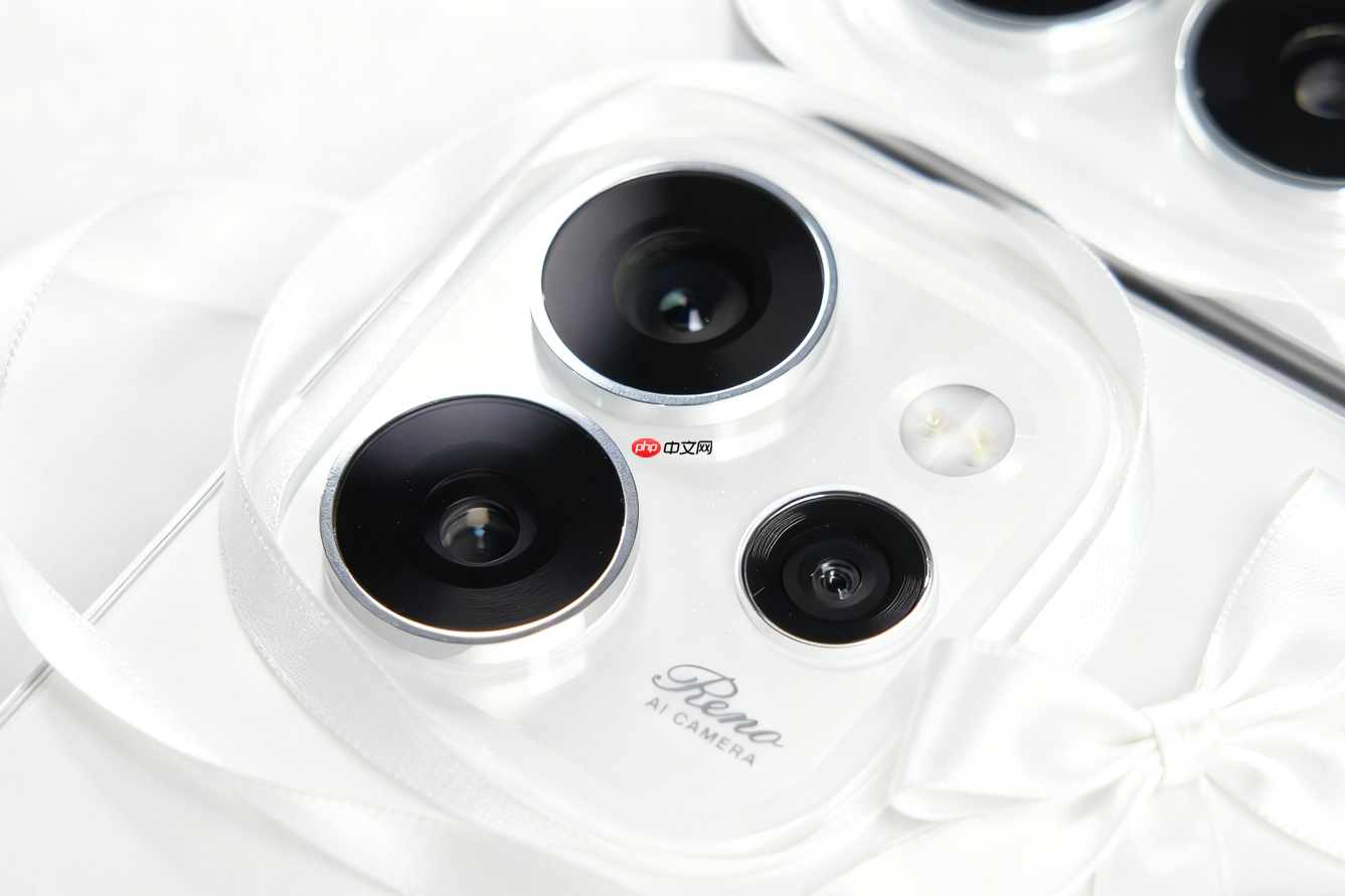 OPPO Reno15系列图赏:星光蝴蝶结 因你闪耀