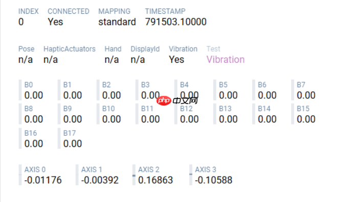 手柄测试网页震动功能 手柄震动响应测试与异常识别
