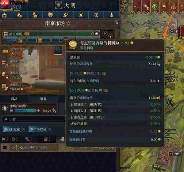 欧陆风云5经济系统玩法讲解