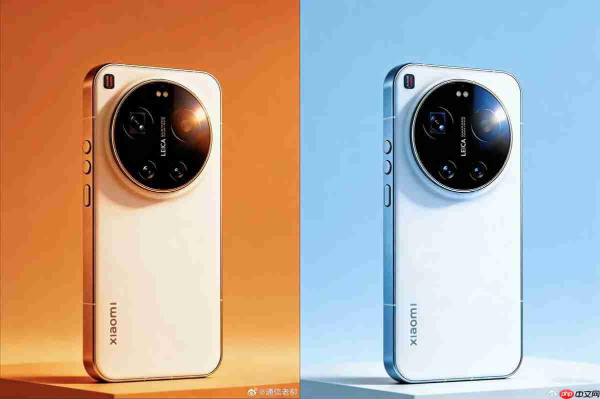 小米17 Ultra最新渲染图曝光:采用圆形模组设计