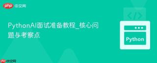 PythonAI面试准备教程_核心问题与考察点