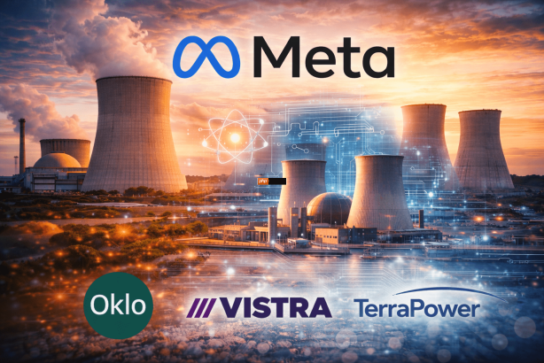 Meta签署20年核电长约 携手三家公司布局美国核能供电