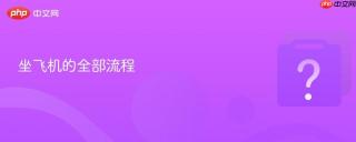 坐飞机的全部流程