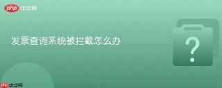 发票查询系统被拦截怎么办