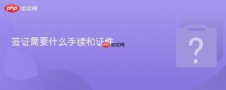 签证需要什么手续和证件