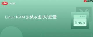 Linux KVM 安装与虚拟机配置