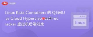 Linux Kata Containers 的 QEMU vs Cloud Hypervisor vs Firecracker 虚拟机后端对比