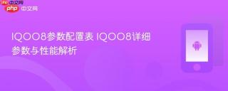 IQOO8参数配置表 IQOO8详细参数与性能解析
