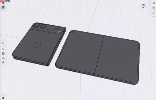 苹果iPhone Fold CAD渲染图曝光 预计2026年9月发布