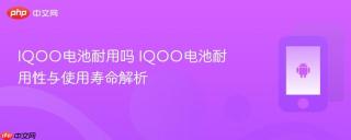 IQOO电池耐用吗 IQOO电池耐用性与使用寿命解析