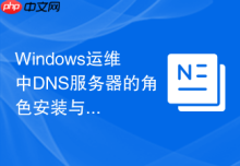 Windows运维中DNS服务器的角色安装与基础区域配置