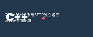OpenSSH子系统SFTP独立运行及目录禁锢配置