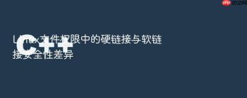 Linux文件权限中的硬链接与软链接安全性差异