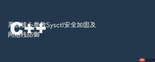 系统核心参数sysctl安全加固及网络栈防御