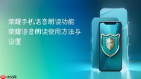 荣耀手机语音朗读功能 荣耀语音朗读使用方法与设置