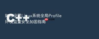 如何设置linux系统全局profile环境变量安全加固指南