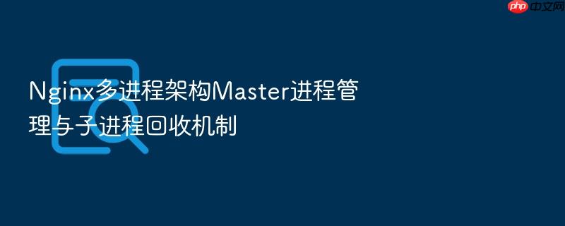 nginx多进程架构master进程管理与子进程回收机制