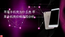 苹果手机壳为什么贵 苹果手机壳价格原因分析
