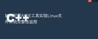 如何配置aide工具实现linux文件系统完整性监控