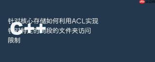 针对核心存储如何利用ACL实现针对特定时间段的文件夹访问限制