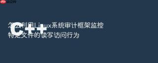 怎么利用linux系统审计框架监控特定文件的读写访问行为