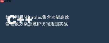 如何利用Nftables集合功能高效管理数万条恶意IP访问规则实战
